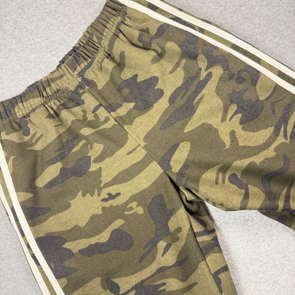 BiBi Womens Medium Camo Joggers Side Stripe Camouflage Sweatpants NWT